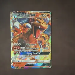 Pokemon TCG Charizard GX 20/147 SM-Burning Shadows Full Art Ultra Rare Holo GX - Image 1