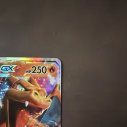 Pokemon TCG Charizard GX 20/147 SM-Burning Shadows Full Art Ultra Rare Holo GX - Image 5