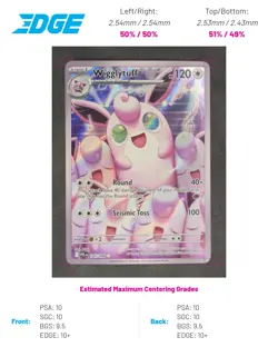 Wigglytuff 105/094 Pokemon TCG Illustration Rare ME02: Phantasmal Flames NM - Image 1