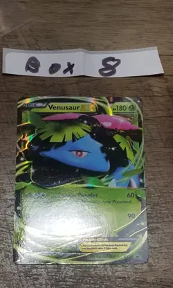 Venusaur EX XY28 - Pokemon TCG XY Promo Black Star Promos Ultra Rare Holo LP/MP - Image 1