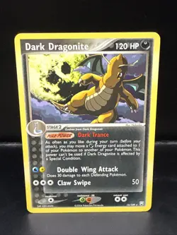 Pokemon Dark Dragonite 15/109 - Team Rocket Returns (RR) - Rare (Non-Holo) - Image 1