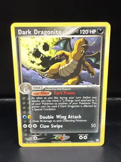 Pokemon Dark Dragonite 15/109 - Team Rocket Returns (RR) - Rare (Non-Holo) - Image 2