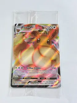 Pokemon TCG Pokemon Eevee VMAX Promo Holo SWSH087 SEALED - Image 1