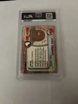 1999 Topps Pokemon T.v. Diglett Psa 9 - Image 2