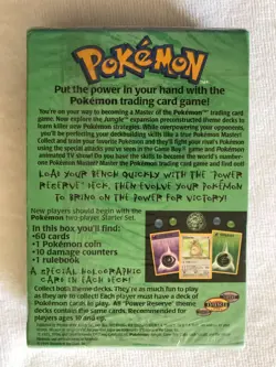 1999 Pokemon Jungle POWER RESERVE Theme Deck - Factory Sealed - Image 2