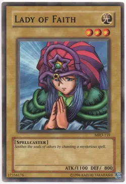 Yu-Gi-Oh | Lady Of Faith | MRD-119 | Common Unlimited | Near Mint - Image 1