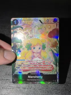 Carte One Piece Mansherry OP05-088 R Alternate Art English Card - Image 3