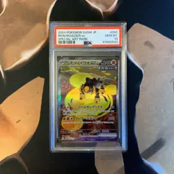 Iron Boulder ex PSA 10 Cyber Judge 095/071 Japanese Pokemon Card Gem Mint - Image 1