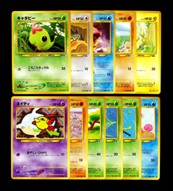 Pokemon NEO DISCOVERY Set NEAR COMPLETE Non Holo JAPANESE Common Cards Lot MINT - Image 1