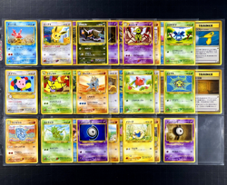 Pokemon NEO DISCOVERY Japanese NEAR COMPLETE Uncommon Common NON HOLO Cards MINT - Image 1