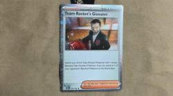 Team Rocket's Giovanni (Cosmos Holo) 174/182 Miscellaneous Cards & Products Holo - Image 3