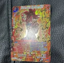 SSG Son Goku Magnificent Might SPR BT17-138 Foil Dragon Ball Super Card Game NM - Image 3