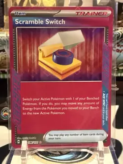 Scramble Switch 186/191 Sv08: Surging Sparks Holo Pokemon Card - Image 1