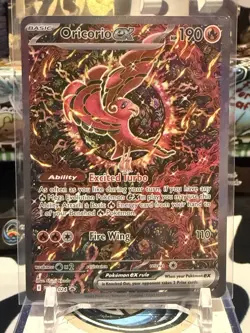 Oricorio ex 024 Me: Mega Evolution Promo Holo NM Pokemon Card 2025 - Image 1