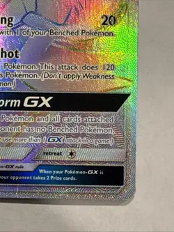 Pokemon TCG Tapu Fini GX Holo Card Burning Shadows 152/147 Secret Rare LP - Image 4