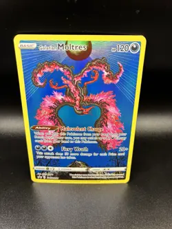 Pokemon Galarian Moltres SWSH284 Sword & Shield Promo Holo English Card LP - Image 1