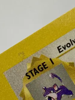 Auth Pokemon Card Raticate 40/102 1st Edition Shadowless English from Japan - Image 5