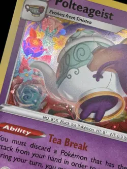 Polteageist SWSH081 - Pokemon Sword & Shield Black Star Promo Card - MP - Image 2