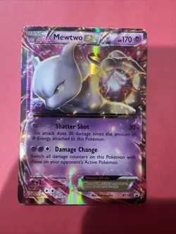 Pokemon TCG Mewtwo EX XY107 Promo Card - Image 1