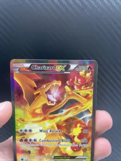 Pokemon TCG Charizard EX Black Star Full Art Holo Promo Card #XY121 - Image 3