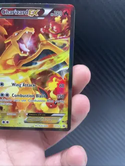Pokemon TCG Charizard EX Black Star Full Art Holo Promo Card #XY121 - Image 5