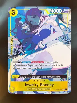 Jewelry Bonney (Illustration Box EX) OP08-105 One Piece Promotion Cards Foil - Image 1