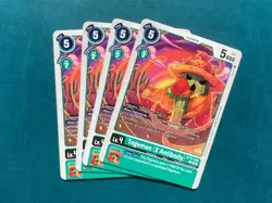 Togemon (X Antibody) BT15-048 Playset Exceed Apocalypse Digimon Card x4 - Image 1