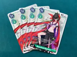 BanchoLillymon BT5-055 Playset Battle of Omni Digimon Card Game x4 - Image 1