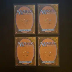 Magic: The Gathering Psychatog x4 2001 Blue/Black Creature Cards - Image 2