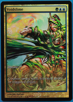 Voidslime (Champs 2006 Extended Art Promo) FOIL NM MTG CARD (495505) ABUGames - Image 1