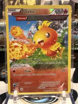 Pokemon TCG - Torchic 26/160 Reverse Holo 2015 Primal Clash - Image 1