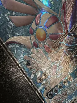 Palkia GX 119/131 Pokemon Forbidden Light Ultra Rare Full Art Holo Water Damage - Image 2