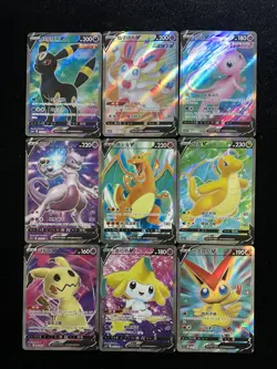 2025 Pokemon TCG S-Chinese Charizard Mew Jirachi Mimikyu SR Holo Lot*9 AM11 - Image 1