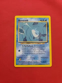 Pokemon: Remoraid #50/64 Neo Revelation 2000 GERMAN Vintage Non-holo - LP - K32 - Image 1