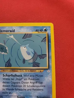 Pokemon: Remoraid #50/64 Neo Revelation 2000 GERMAN Vintage Non-holo - LP - K32 - Image 5