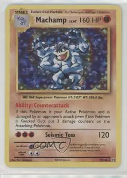 Machamp Holo Pokemon XY Evolutions 20th Anniversary #59 - Image 1