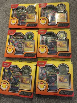 Lot Of 6- Pokemon Day 2026 Collection 30th Anniversary Promo W/Coin - Fast Ship! - Image 1