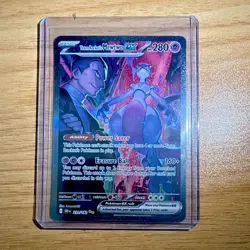 Pokemon Team Rocket's Mewtwo EX 231/182 Sv10 Destined Rivals Holo Full Art - Image 1
