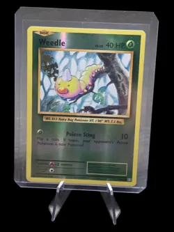 Weedle 5/108 Evolutions Reverse Holo Pokemon - Image 1