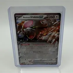 Pokemon Bloodmoon Ursaluna ex Double Rare Holo Sv06 Twilight Masquerade 141/167 - Image 1