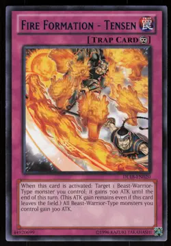 Fire Formation - Tensen DL18-EN020 Blue Rare Yu-Gi-Oh - Image 1