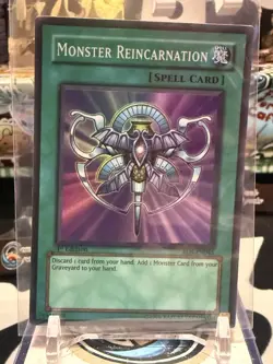 YUGIOH MONSTER REINCARNATION RDS-EN045 SUPER 1ST ED NM - Image 1