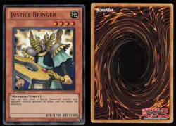 Justice Bringer DP10-EN013 Ultra Rare Duelist Pack: Yusei 3 1st Edition Yu-Gi-Oh - Image 3