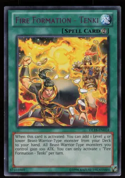 Fire Formation - Tenki DL18-EN014 Purple Red Yu-Gi-Oh - Image 1