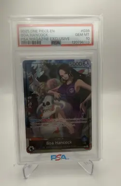 2025 One Piece EN Boa Hancock PSA Magazine Exclusive - Image 1