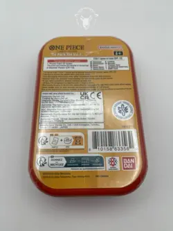 One Piece Tin Pack Set Vol.2 TS-02 OP-13 Lot of 3 Sealed - Image 3