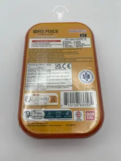 One Piece Tin Pack Set Vol.2 TS-02 OP-13 Lot of 3 Sealed - Image 5