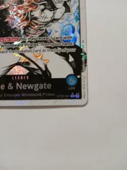 One Piece ST22-001 Parallel Ace Newgate Leader English Edition - Image 3