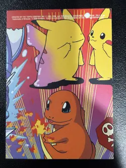 Jigglypuff TOPPS 2000 Pokemon: TV Series 2 Sticker Card #6 of 10 LP - Image 2