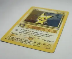 Pichu Pokemon Card Neo Genesis 12/111 Holo Rare LP - Image 3